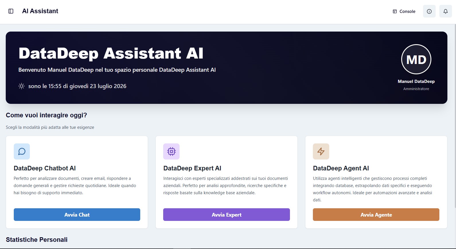 Chatbot con risposte basate sui dati aziendali